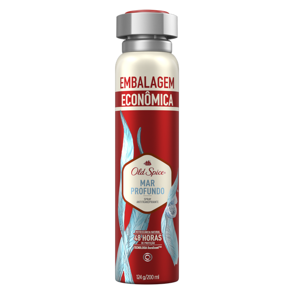 DESOD AERO OLD SPICE MAR PROFUNDO 124G/200ML