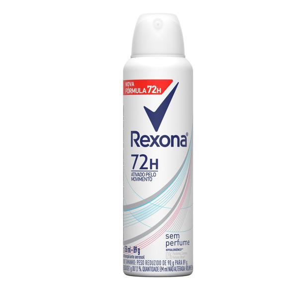 DESOD AERO REXONA FEM S/PERFUME 150ML