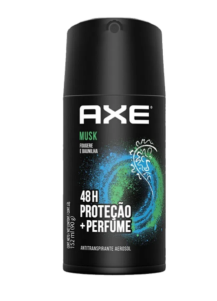 DESOD AXE AERO MUSK152ML/90G
