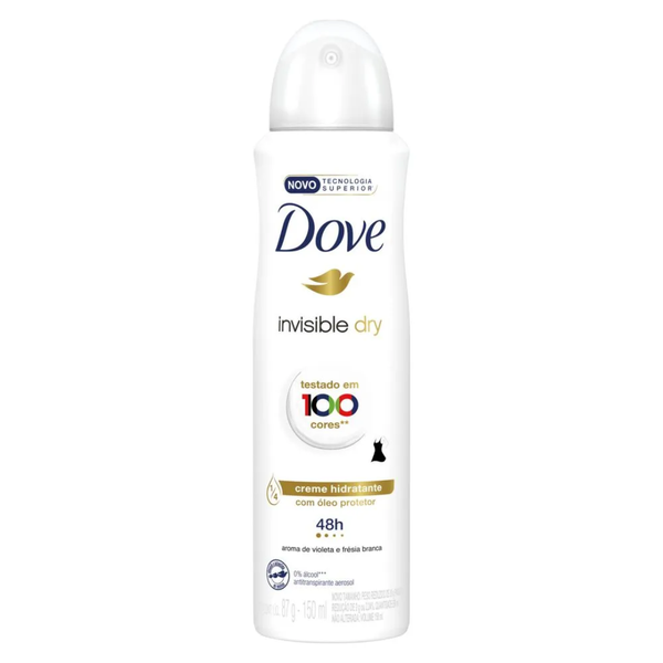 DESOD DOVE AERO INVISIBLE DRY FEM 150ML