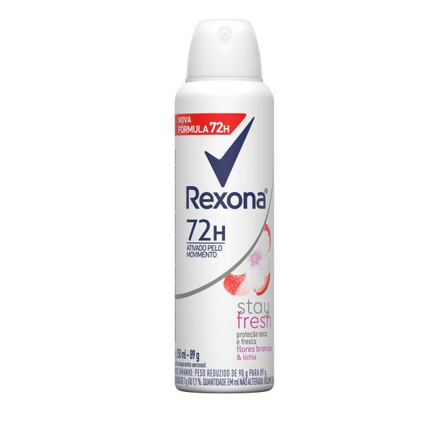 DESOD REXONA AERO LICHIA E FLORES 150ML