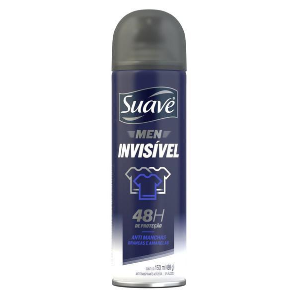 DESOD SUAVE AERO MEN INVISIBLE 150ML