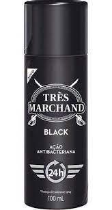 DESOD TRES MARCHAND SPRAY BLACK 100ML