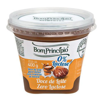 DOCE DE LEITE ZERO LACTOSE 400G