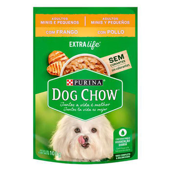 DOG CHOW ADULTOS FRANGO AO MOLHO 100G