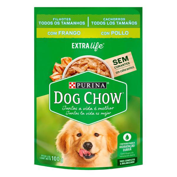 DOG CHOW FRANGUINHO MOLHO FILHOTES 100G