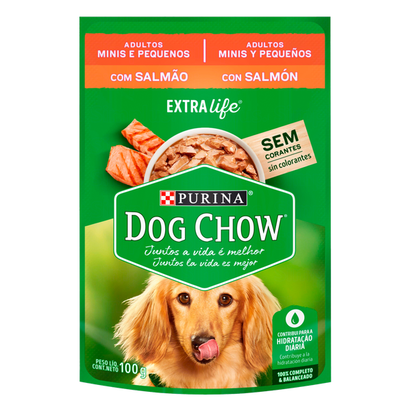 DOG CHOW SALMAO AO MOLHO 100G