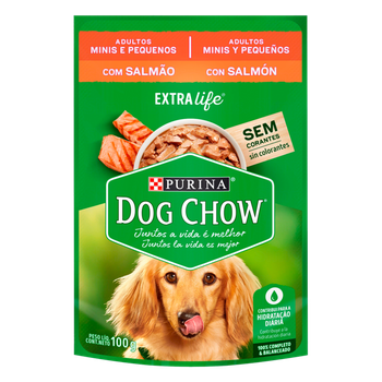 DOG CHOW SALMAO AO MOLHO 100G