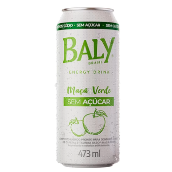 ENERGETICO BALY MACA VERDE SEM ACUCAR  473ML