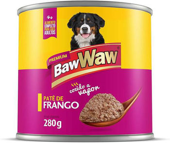 ENLATADO BAW WAW CAO  FRANGO 280G