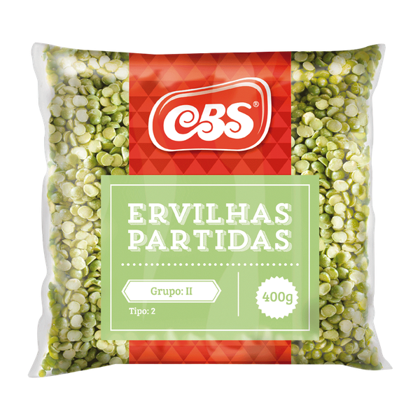 ERVILHA PARTIDA CBS 400G