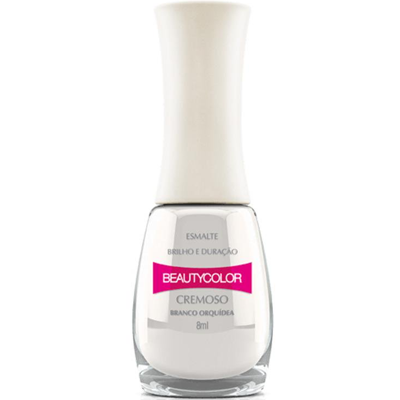 ESMALTE BEAUTY COLOR BRANCO ORQUIDEA 8ML