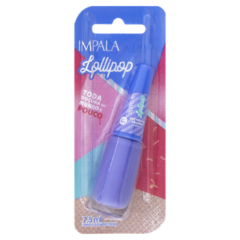 ESMALTE IMPALA LOLLIOP CREM SORV CEU AZUL 7,5ML
