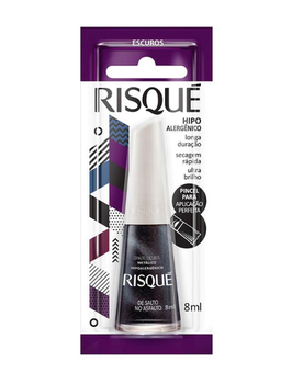 ESMALTE RISQUE ESCUROS  SALTO NO ASFALTO 8ML