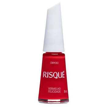ESMALTE RISQUE VERMELHO FELICIDADE 8ML