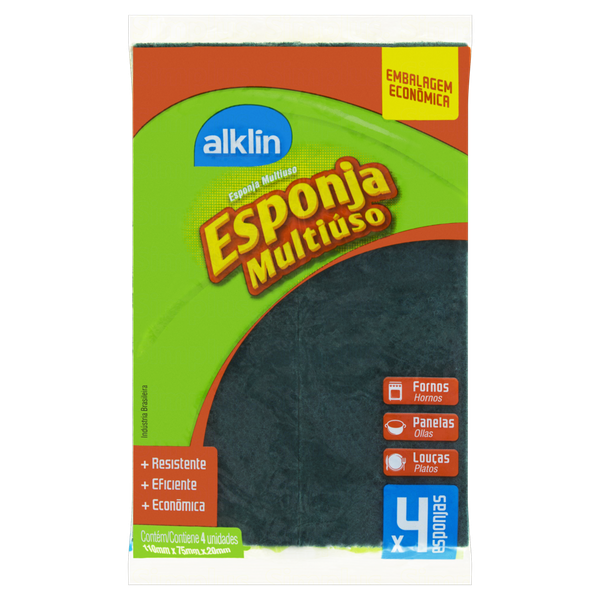 ESPONJA ALKLIN 4UN MULTIUSO