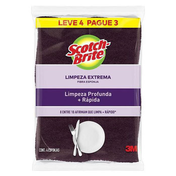 ESPONJA SCOTCH BRITE EXTREMA L4P3