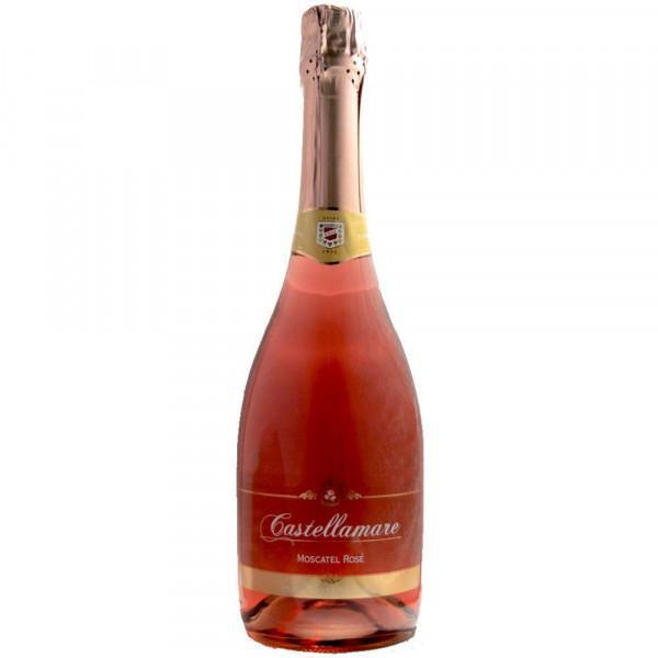 ESPUMANTE CASTELLAMARE MOSCATEL ROSE 750ML