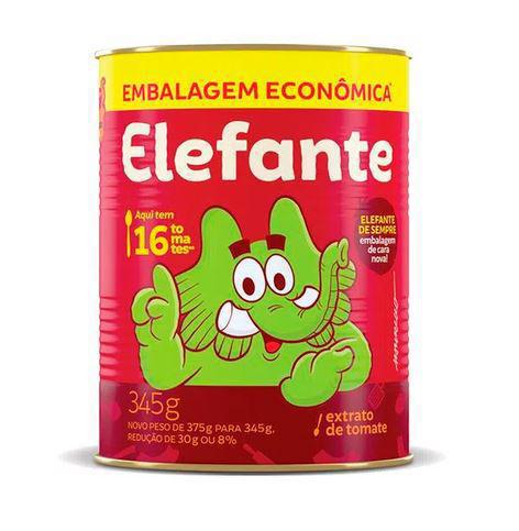EXTRATO TOMATE ELEFANTE LATA 345G