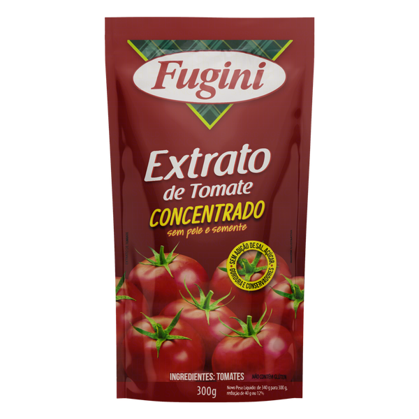 EXTRATO TOMATE FUGINI SCH 300G