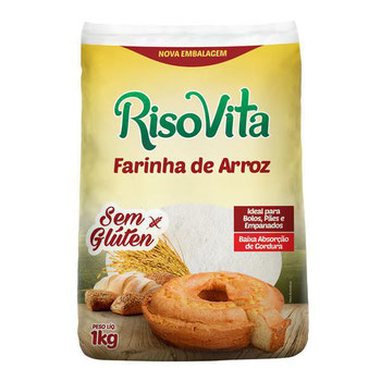 FARINHA ARROZ RISOVITA 1KG
