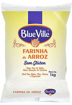 FARINHA DE ARROZ BLUE VILLE 1KG
