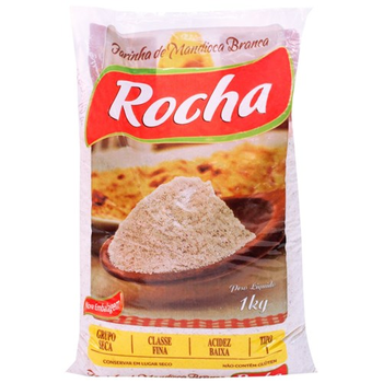 FARINHA DE MANDIOCA ROCHA TORRADA FINA1KG