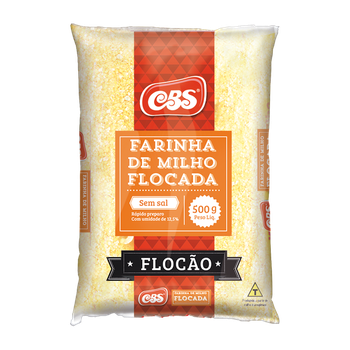 FARINHA MILHO FLOCAO CBS 500G