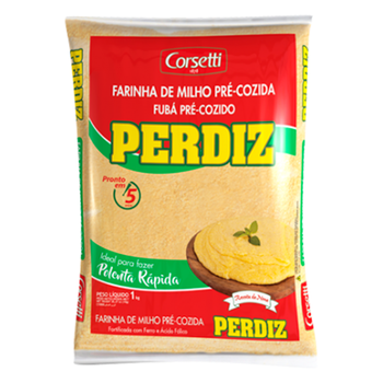 FARINHA MILHO PERDIZ PRE COZ 1KG