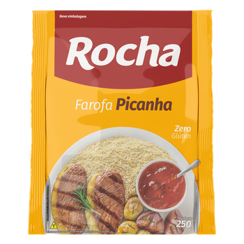 FAROFA DE MANDIOCA ROCHA PICANHA 250G