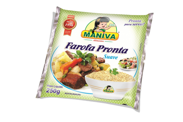 FAROFA PRONTA MANIVA SUAVE 250G