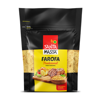 FAROFA PRONTA SANTA MASSA 200G TRADICIONAL