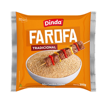 FAROFA PRONTA TRAD DINDA 200G