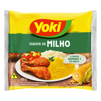 FAROFA YOKI MILHO 400G