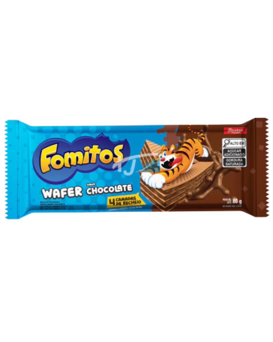 BISC RECHEWAF CHOCOLATE FOMITOS 80G