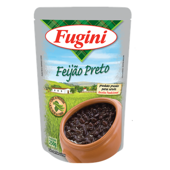 FEIJAO PRETO FUGINI SCH 250G