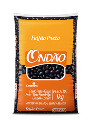 FEIJAO PRETO ONDAO 1KG