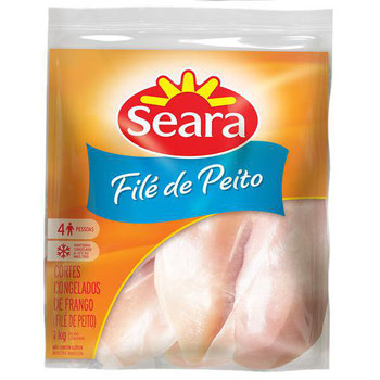 FILE PEITO FRANGO CONG SEARA 1KG