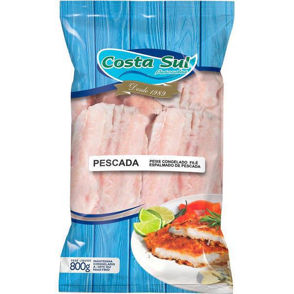 FILE PEIXE PESCADA COSTA SUL 800G