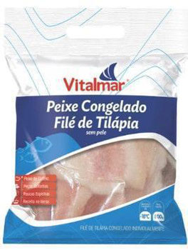 FILE PEIXE TILAPIA S/PELE VITALMAR 800G