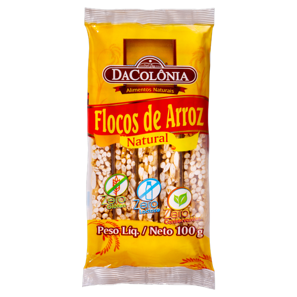 FLOCOS ARROZ DACOLONIA 100G