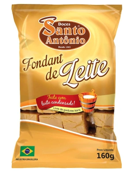 FONDANT DE LEITE SANTO ANTONIO 160G