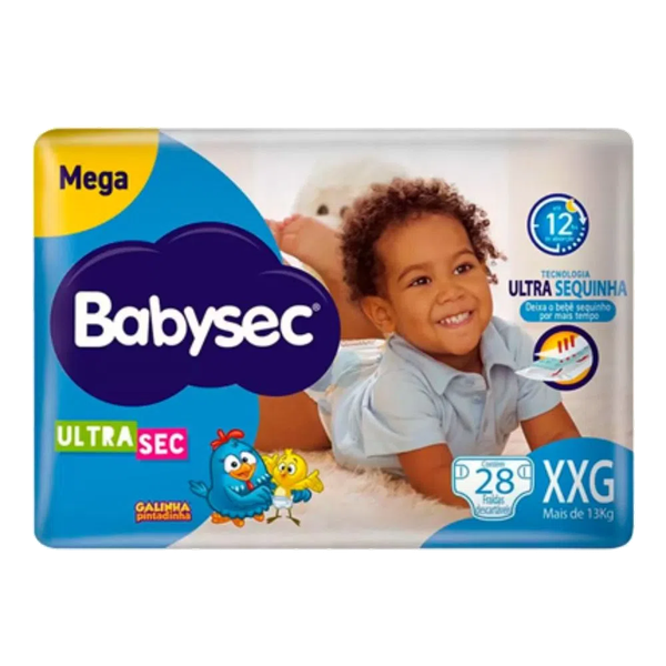 FRALDA BABYSEC ULTRA MEGA XXG C/28