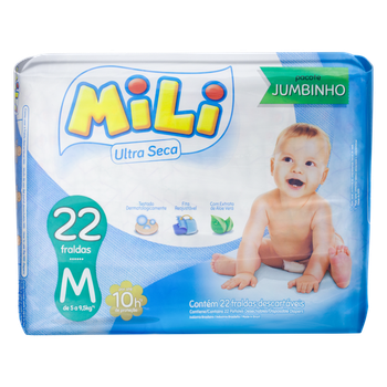 FRALDA MILI JUMBINHO M/22