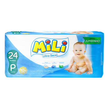 FRALDA MILI JUMBINHO P/24