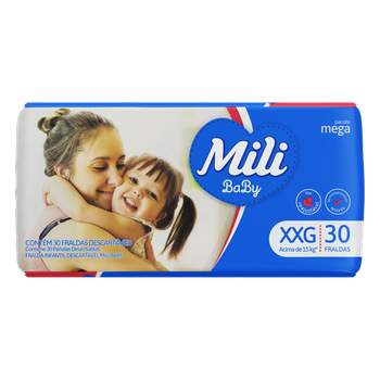 FRALDA MILI ULTRA SECA MEGA XXG C/30