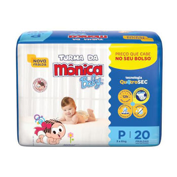 FRALDA MONICA JUMBINHO P C/20UN