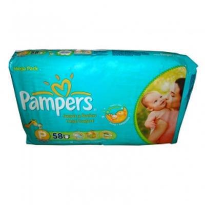 FRALDA PAMPERS P C/60