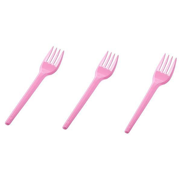 GARFO REGINA SOBREMESA DESCARTAVEL ROSA  25UN