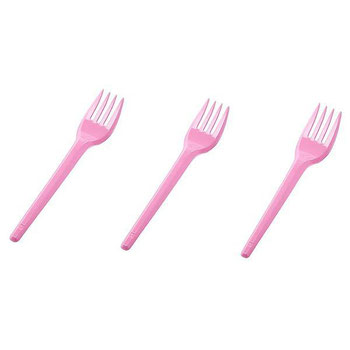 GARFO REGINA SOBREMESA DESCARTAVEL ROSA  25UN